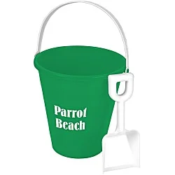 Sand Pail & Shovel - 9" - 24 hr
