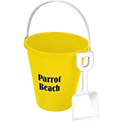 Sand Pail & Shovel - 9" - 24 hr