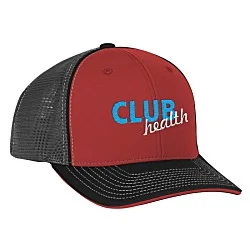 Richardson Pulse Sportmesh Cap - Charcoal Meshback