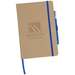Paper Cover Notebook with Pen - 24 hr