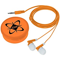 Colorful Ear Buds with Traveler Case