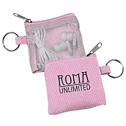 Ear Buds with Pouch - 24 hr