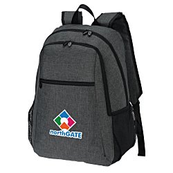 4imprint Heathered 15" Laptop Backpack - Full Color