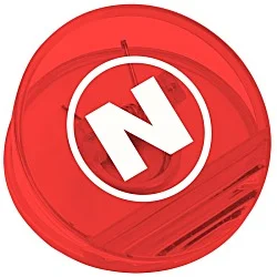 Round Magnet Clip - Translucent - 24 hr