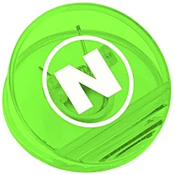 Round Magnet Clip - Translucent - 24 hr