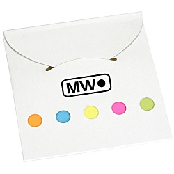 Bright Flag Set with Adhesive Notes - 24 hr