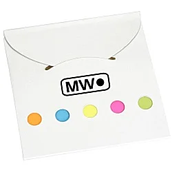 Bright Flag Set with Adhesive Notes - 24 hr