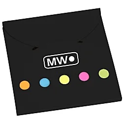 Bright Flag Set with Adhesive Notes - 24 hr