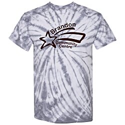 Tie-Dyed Contrast Cyclone T-Shirt