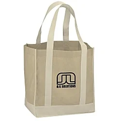 Two-Tone Shopper Tote - 24 hr