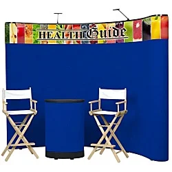 Deluxe Curved Floor Display Kit - Header