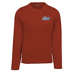Heavyweight Ringspun Cotton LS T-Shirt - Embroidered - 24 hr