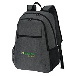 4imprint Heathered 15" Laptop Backpack - Embroidered - 24 hr