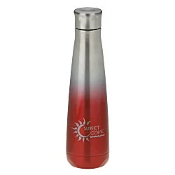 Ombre Peristyle Vacuum Bottle - 16 oz. - Laser Engraved