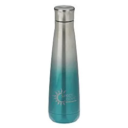 Ombre Peristyle Vacuum Bottle - 16 oz. - Laser Engraved