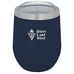 Corzo Vacuum Insulated Wine Cup - 12 oz. - Laser Engraved