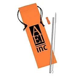 Stainless Steel Straw Set