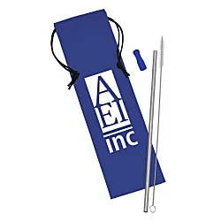 Stainless Steel Straw Set