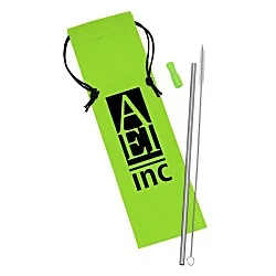 Stainless Steel Straw Set