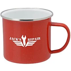 Campfire Enamel Metal Mug - 15 oz.