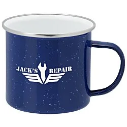 Campfire Enamel Metal Mug - 15 oz.