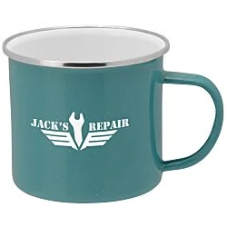 Campfire Enamel Metal Mug - 15 oz.