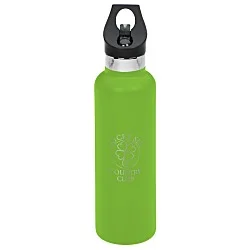 Basecamp Tundra Vacuum Bottle with Flip Straw Lid - 20 oz. - Laser Engraved