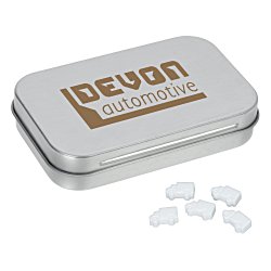 Rectangular Tin with Shaped Mints - Truck