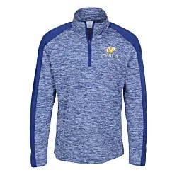 Voltage Colorblock 1/4-Zip Pullover - Youth - Embroidered