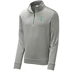 Hustle Performance Heather 1/4-Zip Pullover