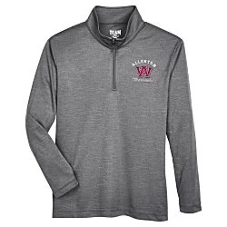 Zone Performance 1/4-Zip Pullover - Youth - Heathers