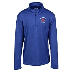 Zone Performance 1/4-Zip Pullover - Youth - Heathers