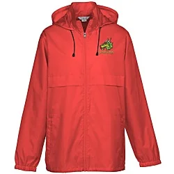 Zone Lightweight Hooded Jacket - Embroidered