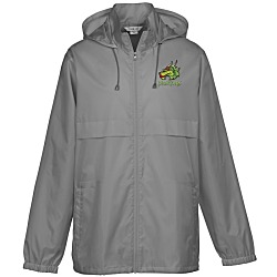 Zone Lightweight Hooded Jacket - Embroidered