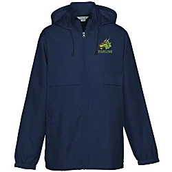 Zone Lightweight Hooded Jacket - Embroidered