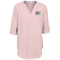 Poly Crepe 3/4 Sleeve Tunic - Ladies'
