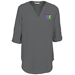 Poly Crepe 3/4 Sleeve Tunic - Ladies'