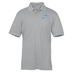 Optimum Snag Proof Pique Pocket Polo