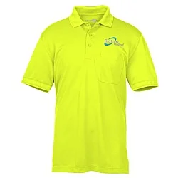 Optimum Snag Proof Pique Pocket Polo