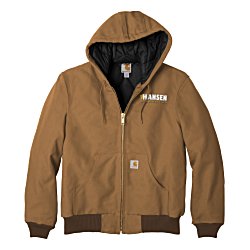 Carhartt Quilted Flannel Lined Duck Active Jacket