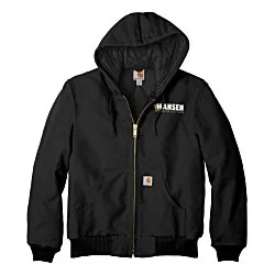 Carhartt Quilted Flannel Lined Duck Active Jacket
