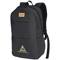 Edison 15" Laptop Backpack - Embroidered