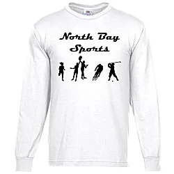 Bayside 5.4 oz. Cotton Long Sleeve T-Shirt