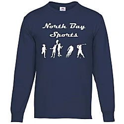 Bayside 5.4 oz. Cotton Long Sleeve T-Shirt