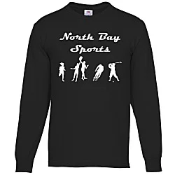 Bayside 5.4 oz. Cotton Long Sleeve T-Shirt