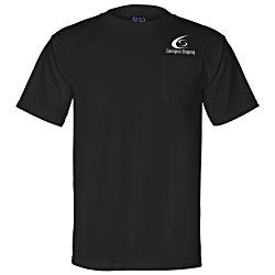 Bayside 5.4 oz. Cotton Pocket T-Shirt