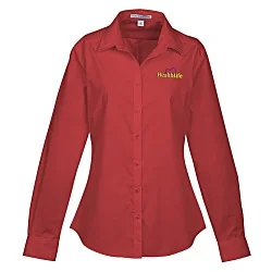 Carefree Poplin Shirt - Ladies' - 24 hr