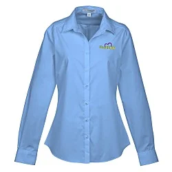 Carefree Poplin Shirt - Ladies' - 24 hr