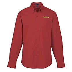 Carefree Poplin Shirt - Men's - 24 hr
