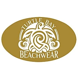 Reflective Color Sticker - Oval